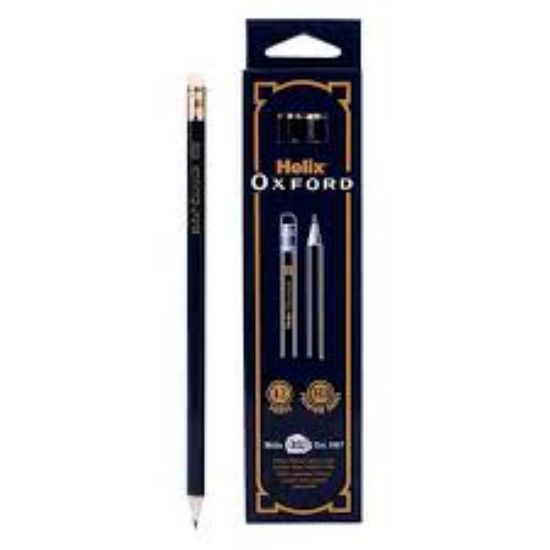 HELIX OXFORD HB PENCIL R/TIP 12'S